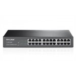 Коммутатор TP-LINK TL-SF1024D 24xFE неуправляемый 13" 1U