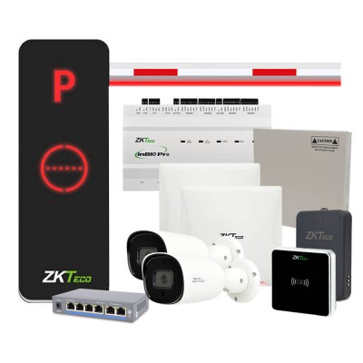 Комплект автоматизации парковок ZKTeco с въездом по UHF меткам и биометрии лица Комплект автоматизации парковок ZKTeco с въездом по UHF меткам и биометрии лица