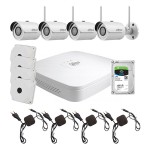 Комплект видеонаблюдения WiFi kit 4cam