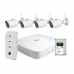 Комплект видеонаблюдения WiFi kit 4cam: 1 видеорегистратор, 1 жесткий диск, 4 Wi-Fi-видеокамеры 4 Мп и 4 кронштейна
