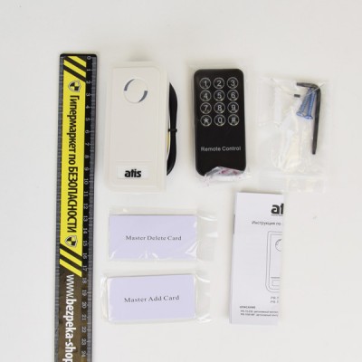Контролер із вбудованим зчитувачем Mifare ATIS PR-70W-MF(white) Контролер із вбудованим зчитувачем Mifare ATIS PR-70W-MF(white)