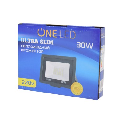 Прожектор светодиодный ONE LED ultra 30 Вт Прожектор светодиодный ONE LED ultra 30 Вт