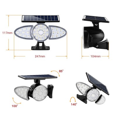 Фонарь с датчиком движения на солнечной батарее LWS-2.5W2.5Pir