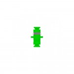 Оптичний адаптер Cor-X AD-SC/APC simplex