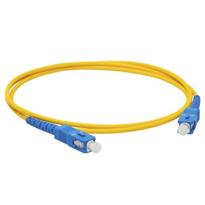 Патчкорд оптичний SC/UPC-SC/UPC SM simplex 3.00 LSZH 1м Патчкорд оптичний SC/UPC-SC/UPC SM simplex 3.00 LSZH 1м