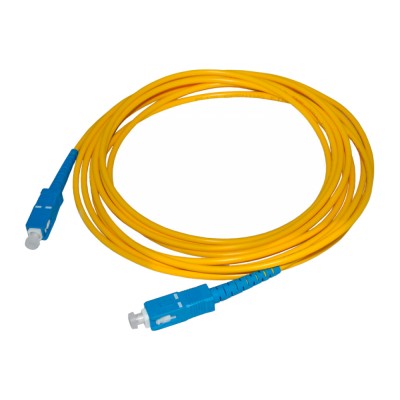Патчкорд оптичний SC/UPC-SC/UPC SM simplex 3.00 LSZH 3м Патчкорд оптичний SC/UPC-SC/UPC SM simplex 3.00 LSZH 3м