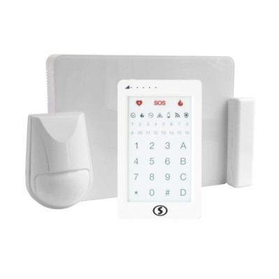 Комплект сигнализации ППК Лунь-25 с клавиатурой Линд-29, радиоприемником, датчиком движения и герконом