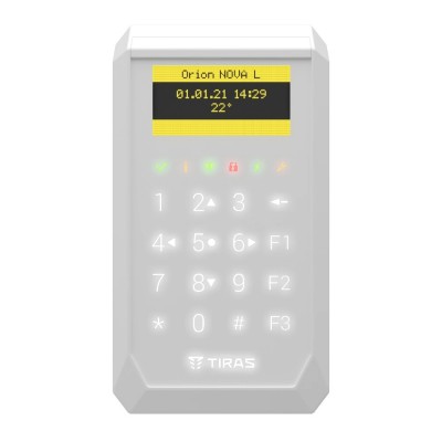 Клавіатура K-PAD OLED (white)