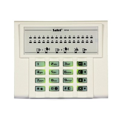 Клавіатура світлодіодна Satel VERSA-LED-GR для ППК серії VERSA Клавіатура світлодіодна Satel VERSA-LED-GR для ППК серії VERSA