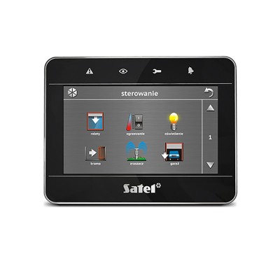 Клавиатура с сенсорным дисплеем Satel INT-TSG-BSB