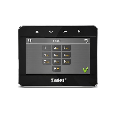 Клавиатура с сенсорным дисплеем Satel INT-TSG-BSB