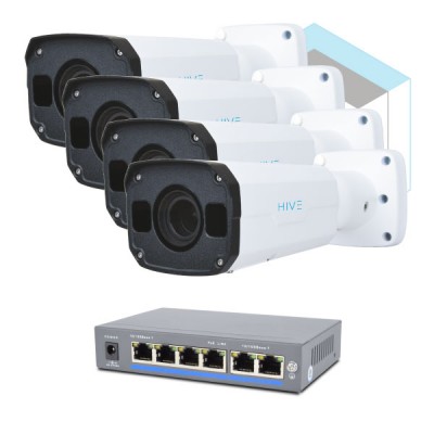 Комплект для управления и контроля доступа автотранспорта 2 на 4 камеры Комплект для управления и контроля доступа автотранспорта 2 на 4 камеры