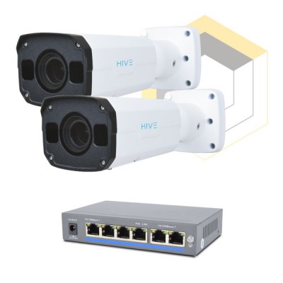 Комплект для управления и контроля доступа автотранспорта на 2 камеры Комплект для управления и контроля доступа автотранспорта на 2 камеры