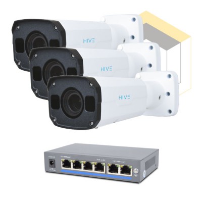 Комплект для управления и контроля доступа автотранспорта на 3 камеры Комплект для управления и контроля доступа автотранспорта на 3 камеры