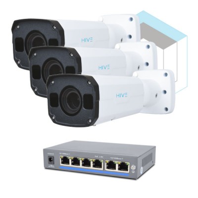 Комплект для управления и контроля доступа автотранспорта 2 на 3 камеры Комплект для управления и контроля доступа автотранспорта 2 на 3 камеры