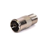 Бочка ATIS (Перехідник гн.ант.F-гн.ант.F, корпус метал (точений)