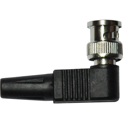 Разъем ATIS BNC-PC угловой с пластиковым колпачком под винт Разъем ATIS BNC-PC угловой с пластиковым колпачком под винт