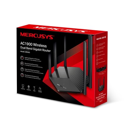 Беспроводной маршрутизатор Mercusys MR50G AC1900 2xGE LAN 1xGE WAN MU-MIMO (MR50G)