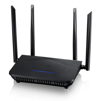 Бездротовий маршрутизатор ZYXEL NBG7510 AX1800, WiFi6, 1xGE WAN, 3xGE LAN, MU-MIMO, 4 антени (NBG7510-EU0101F)