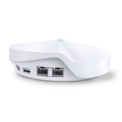 Домашня Mesh Wi-Fi система TP-LINK DECO M9 plus 2PK AC2200 2xGE LAN/WAN 1xUSB 2.0 MU-MIMO Zigbee 3-band (DECO-M9-PLUS-2-PACK)