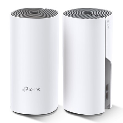 Домашня Mesh Wi-Fi система TP-LINK DECO E4 2PK AC1200 2xFE LAN/WAN MU-MIMO (DECO-E4-2-PACK) Домашня Mesh Wi-Fi система TP-LINK DECO E4 2PK AC1200 2xFE LAN/WAN MU-MIMO (DECO-E4-2-PACK)