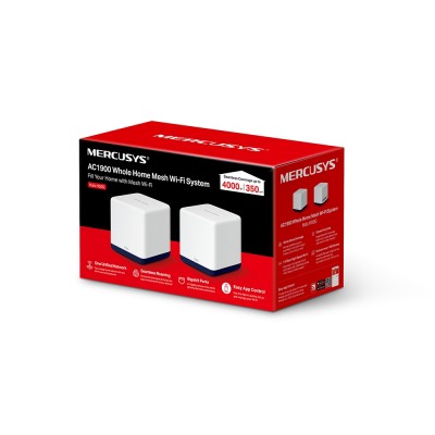 Домашняя Mesh Wi-Fi система Halo H50G(2-pack) AC1900 3xGE LAN/WAN (HALO-H50G-2-PACK)