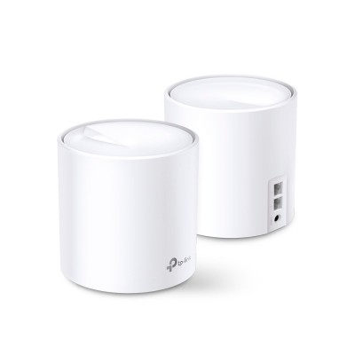 Домашня Mesh Wi-Fi система TP-LINK DECO X20 2PK AX1800 1xGE LAN 1xGE WAN MU-MIMO OFDMA (DECO-X20-2-PACK) Домашня Mesh Wi-Fi система TP-LINK DECO X20 2PK AX1800 1xGE LAN 1xGE WAN MU-MIMO OFDMA (DECO-X20-2-PACK)