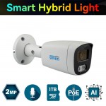 IP-відеокамера 2 Мп IP-7222PA-DL white 2,8 мм з розумним подвійним підсвічуванням IP-відеокамера 2 Мп IP-7222PA-DL white 2,8 мм з розумним подвійним підсвічуванням