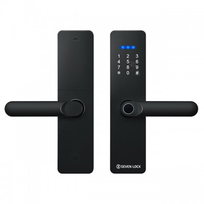 SEVEN LOCK SL-7740BF black розумний дверний біометричний замок