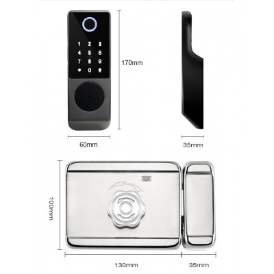 Умный биометрический замок SEVEN LOCK SL-7770BF Умный биометрический замок SEVEN LOCK SL-7770BF