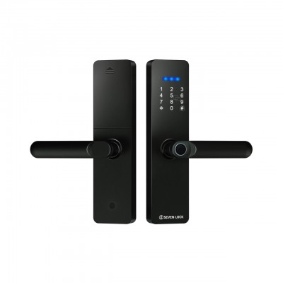 SEVEN LOCK SL-7740BF black розумний дверний біометричний замок