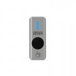 Кнопка выхода бесконтактная металлическая уличная накладная SEVEN K-7497NDW