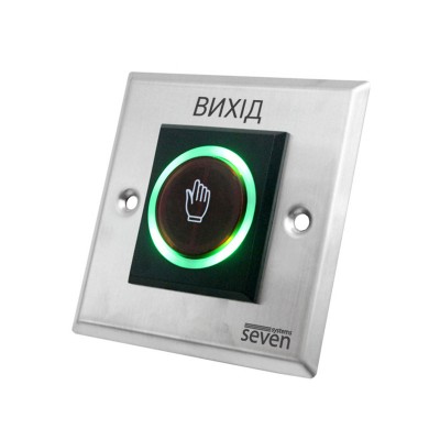 Кнопка выхода бесконтактная SEVEN K-789 для СКД Кнопка выхода бесконтактная SEVEN K-789 для СКД