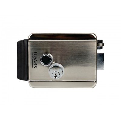 Замок електромеханічний з хромованої сталі SEVEN EL-7729