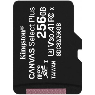Карта памяти microSDXC Kingston Canvas Select Plus 256 GB Class 10 А1 UHS-1