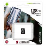 Карта пам'яті microSDXC Kingston Canvas Select Plus 128 GB Class 10 А1 UHS-1 Карта пам'яті microSDXC Kingston Canvas Select Plus 128 GB Class 10 А1 UHS-1