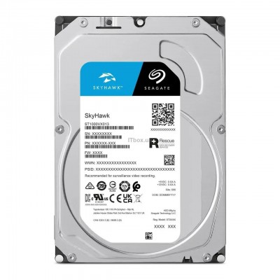 Жесткий диск для видеонаблюдения Seagate SkyHawk HDD 2TB 5400rpm 256MB ST2000VX017 3.5 SATAIII