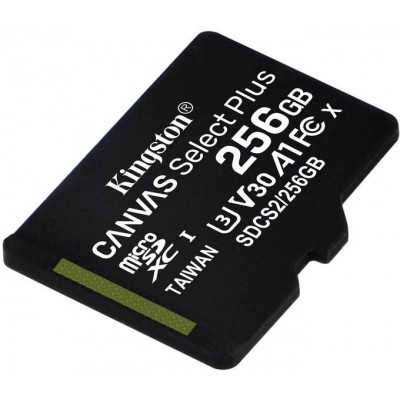 Карта памяти microSDXC Kingston Canvas Select Plus 256 GB Class 10 А1 UHS-1