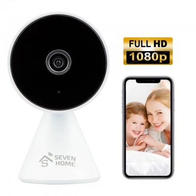 Розумна Wi-Fi камера SEVEN HOME С-7021 (Tuya Smart) Розумна Wi-Fi камера SEVEN HOME С-7021 (Tuya Smart)