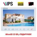 Відеодомофон 7 дюймів SEVEN DP-7575 FHD IPS white