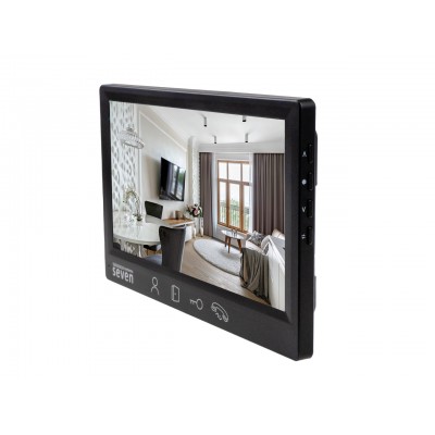 Видеодомофон 7 дюймов SEVEN DP–7571 FHD black