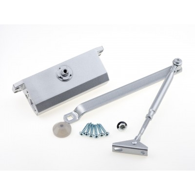 Доводчик двери 25-45 кг SEVEN DC-7741 silver