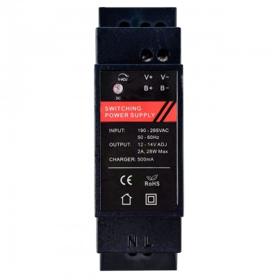 Блок безперебійного живлення 12В/3А SEVEN UPS-7921 DIN