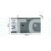 Умный дверной замок невидимка SEVEN LOCK SL-7709 с Wi-Fi модулем