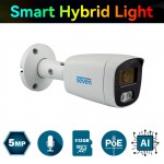 IP-відеокамера 5 Мп SEVEN IP-1025PA-DL white 2,8 мм з розумним подвійним підсвічуванням
