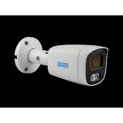 IP-видеокамера 5 Мп SEVEN IP-7225PA-DL white 4 мм с умной двойной подсветкой