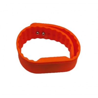 RFID браслет с чипом MIFARE SEVEN R-67 оранжевый RFID браслет с чипом MIFARE SEVEN R-67 оранжевый