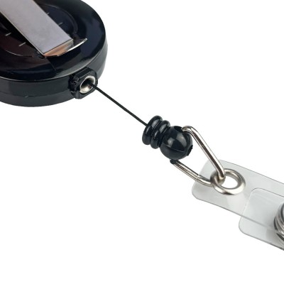 Брелок ретрактор SEVEN TBC-101 Black Брелок ретрактор SEVEN TBC-101 Black