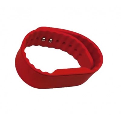 RFID браслет с чипом MIFARE SEVEN R-67 красный RFID браслет с чипом MIFARE SEVEN R-67 красный