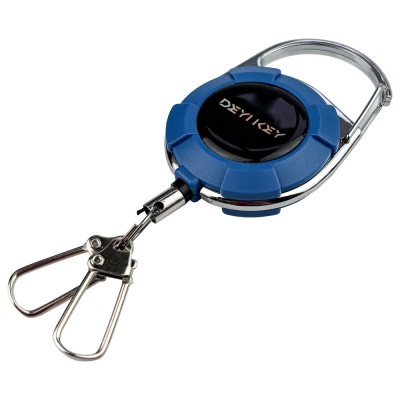 Брелок ретрактор SEVEN TBC-103 Blue Брелок ретрактор SEVEN TBC-103 Blue